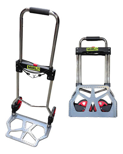 Carro Mirlo Plegable Tipo Yegua Acero 100kg 42x42x98cm
