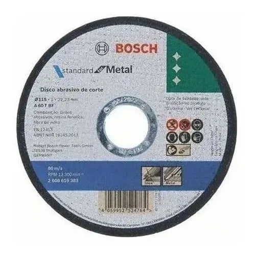 Disco Corte Metal 4 1/2 X 1mm Bosch