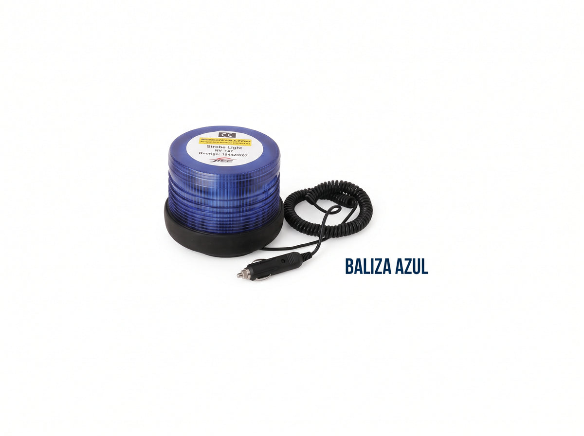 Baliza Estroboscópica Azul