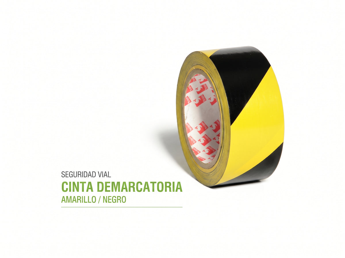 CINTA DEMARCATORIA AMARILLO/NEGRO
