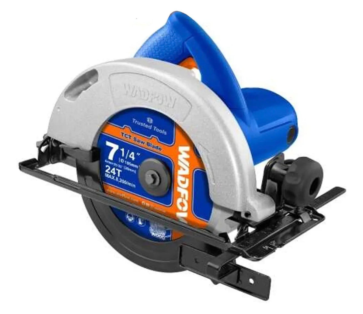 Sierra Circular 7 1/4 PuLG 1200w Wadfow Wcw1512001 Color Azul