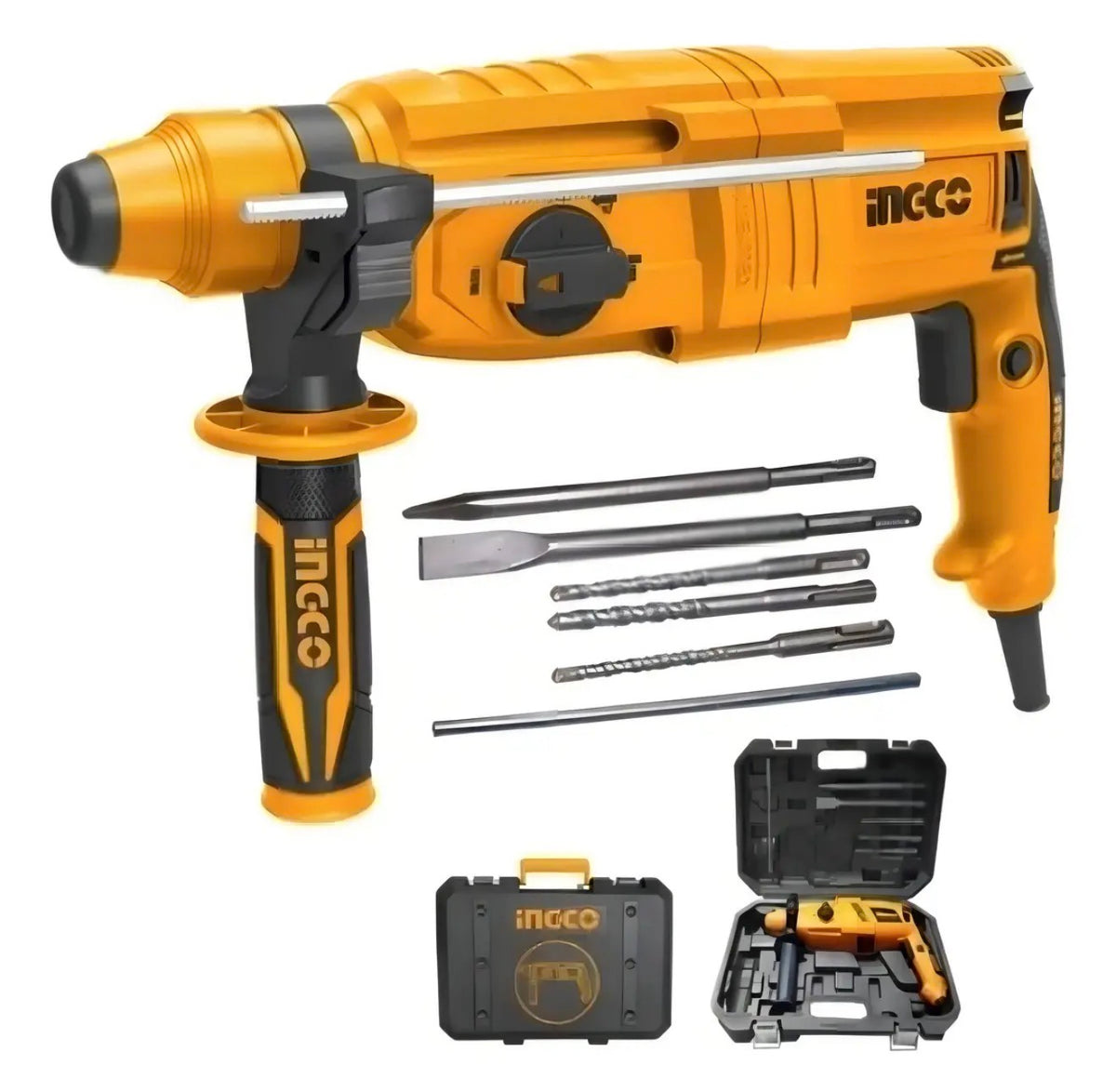 Rotomartillo 800W Ingco Rgh9028 color naranja