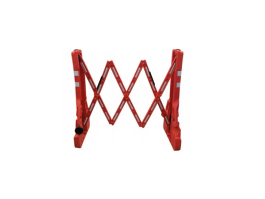 Barrera extensible 2,1 Mts Roja